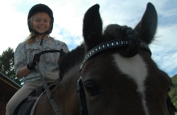Rideskule på Hovland