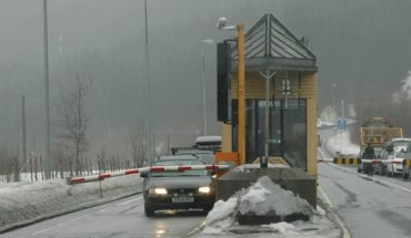 Riving av bommen i Svarthumle