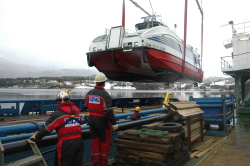 Eide Marine Services leverte skada båt