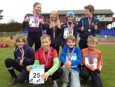 Floraleikane runde1 – 9.mai – stor medaljefangst til Eikefjord