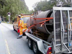 Riksveg 5 stengd i Sundefjellet