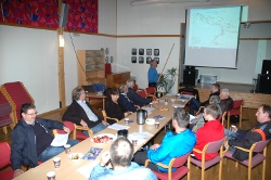 Turløype presentert for grunneigarane