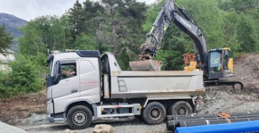 Parkeringsplass ved barnehagen